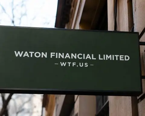 Waton Financial Trades Near Lows Ahead of Monday AI Platform Launch