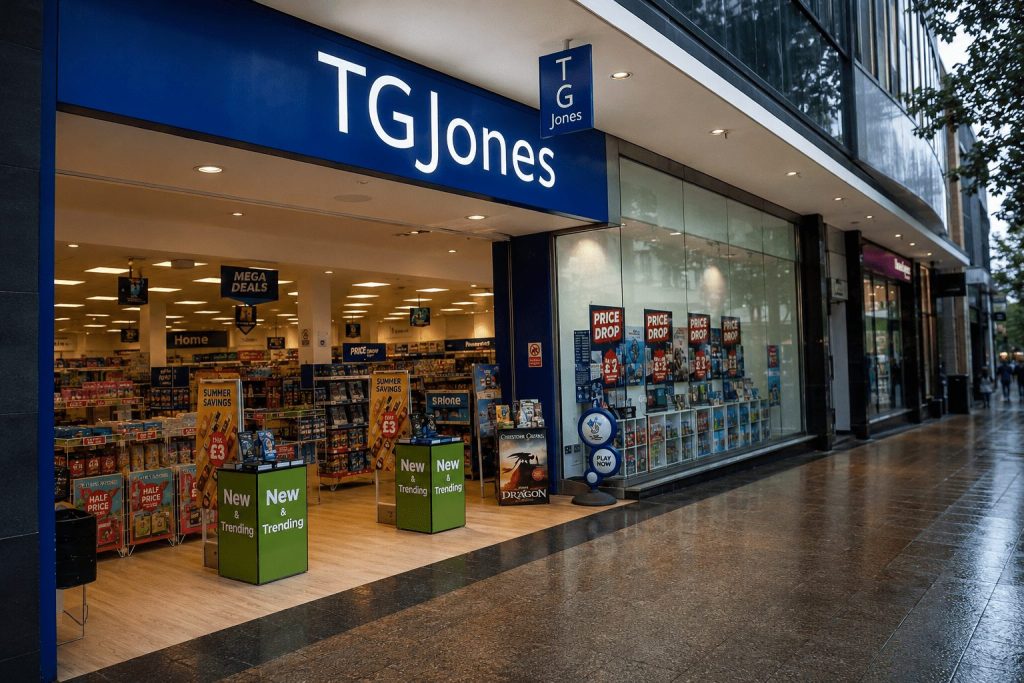 Former WH Smith Stores Face 150-Branch Closure Threat as TG Jones Fights for Survival
