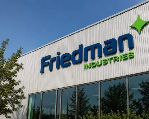 Friedman Industries Stock Trades Lower Ahead of Dividend, Steel Sector Up
