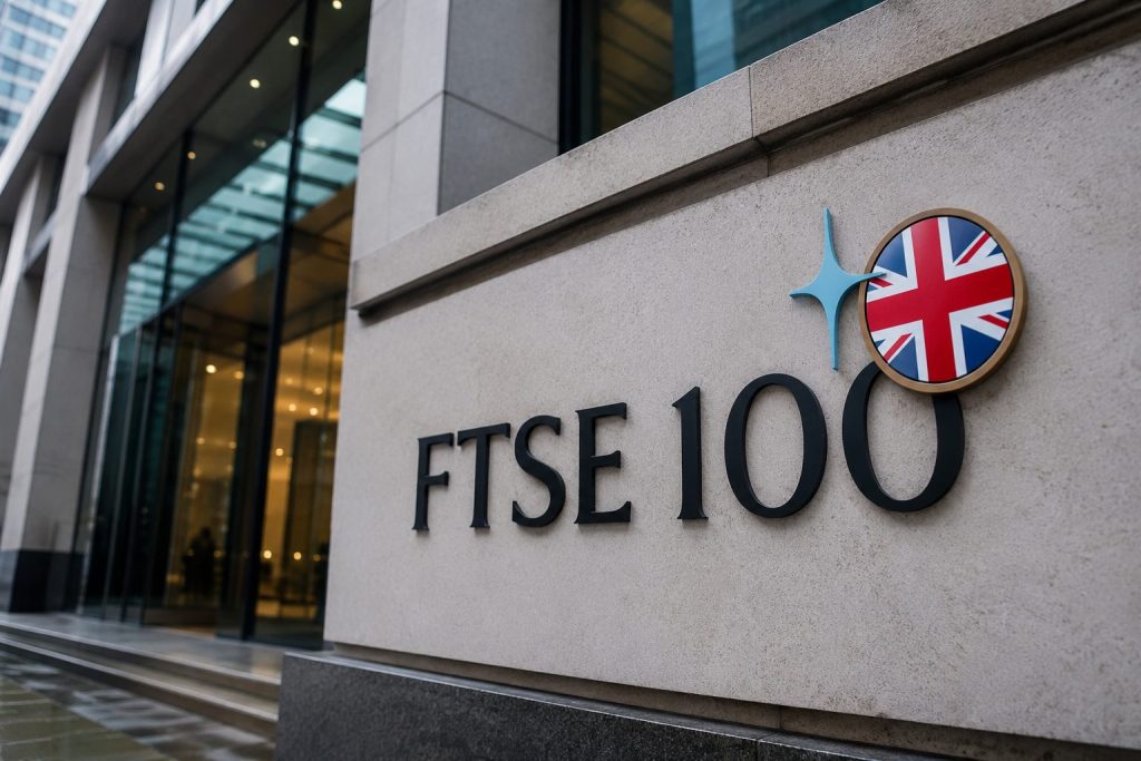 FTSE 100 Holds Flat as UK Political Risk Hits Banks, Mid-Caps and Sterling