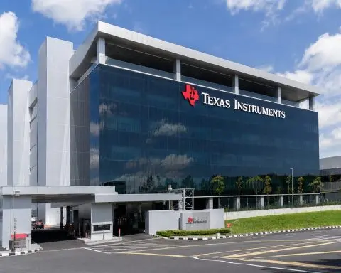 Texas Instruments jumps after AI power chip push