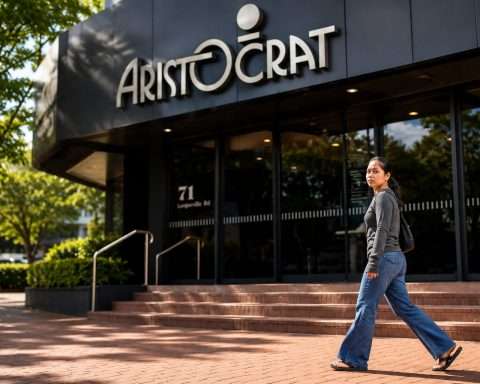 Aristocrat Leisure shares hold near A$53.55 as buyback, July briefing draw focus