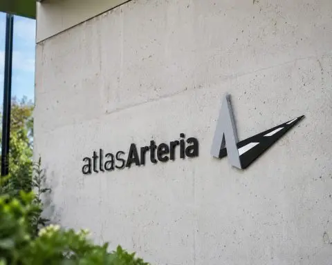 Atlas Arteria (ASX:ALX) stock pinned at A$5.10 as IFM nears control threshold
