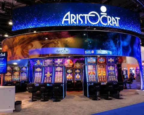 Aristocrat Leisure (ASX:ALL) holds A$1.12b buy-back as July update nears