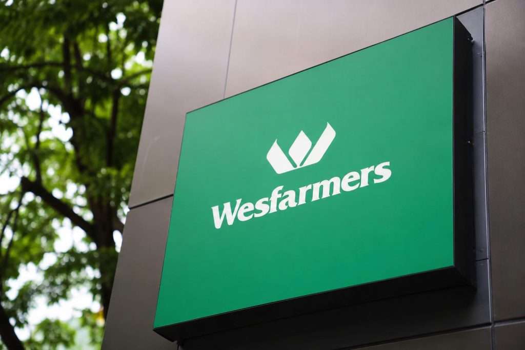 Wesfarmers wrap up the week at A$85.76 ahead of inflation figures