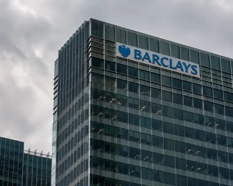 Barclays drops in London after mixed buyback and Fed test signals