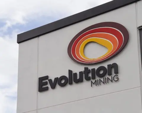 Evolution Mining shares slide, copper helps soften gold hit