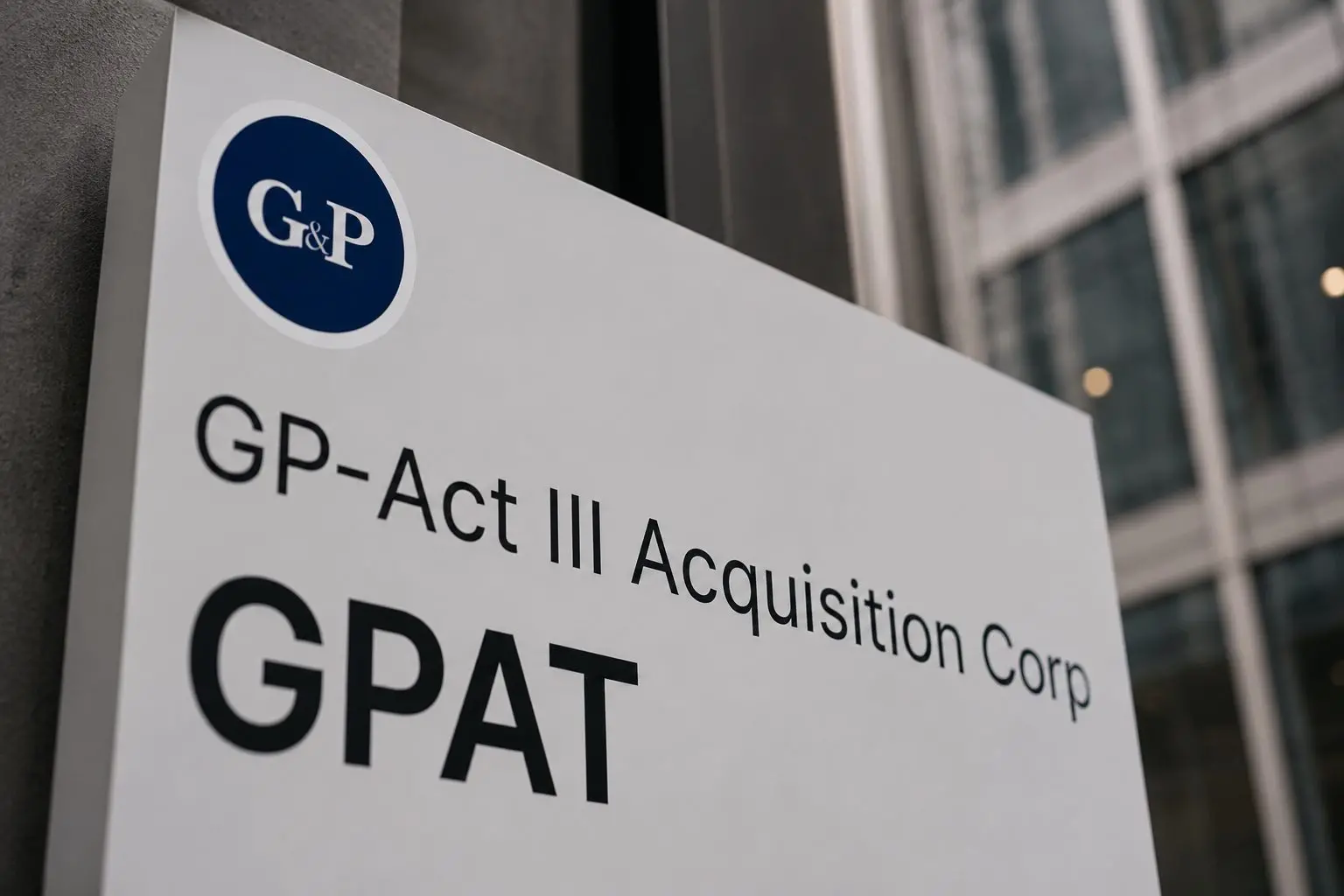 GP-Act III Stock Barely Budges as $97.8 Million SPAC Clock Starts Ticking
