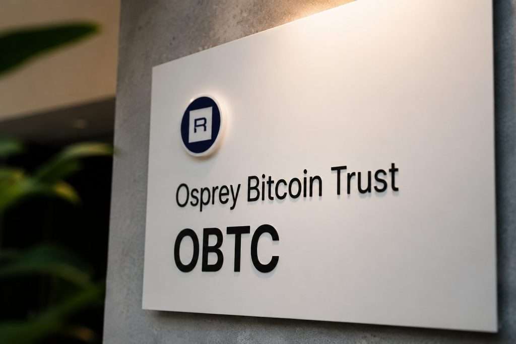Osprey Bitcoin Trust Drops With Bitcoin Nears $60,000 Again