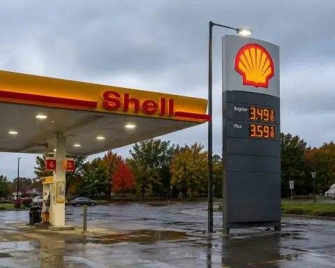 Shell stock gains after oil market jolt lifts energy names