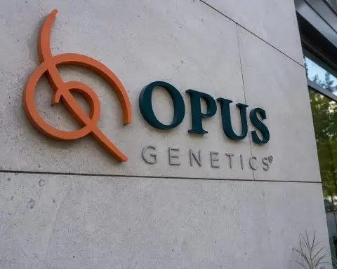 Opus Genetics Slides Ahead of June Test