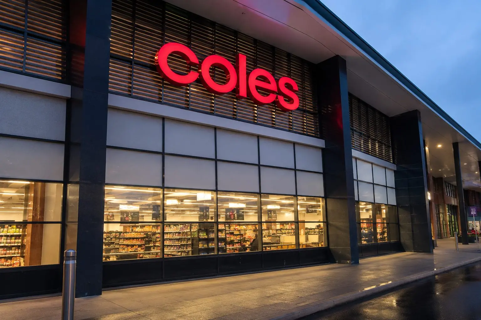 Coles Jumps as ASX Slides, Grocery Stocks Catch a Bid