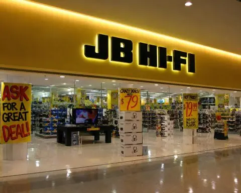 JB Hi-Fi Shares Rise as Electronics Spending Stands Out in Weak ASX Session