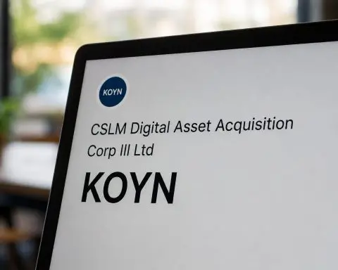 CSLM Digital Acquisition Holds at $10; What Traders Are Watching on KOYN