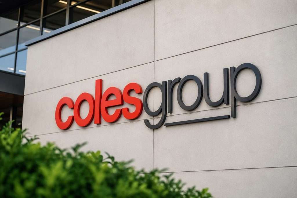 Coles up 5% as investors move back into groceries