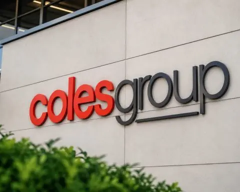 Coles up 5% as investors move back into groceries