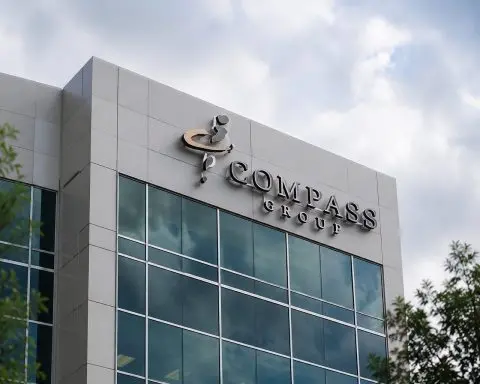 Compass Group Shares Ease as FTSE 100 Moves Up