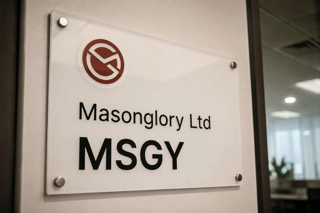 Masonglory Stock Gains, But $1 Nasdaq Listing Hurdle Still Ahead