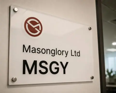 Masonglory Stock Gains, But $1 Nasdaq Listing Hurdle Still Ahead