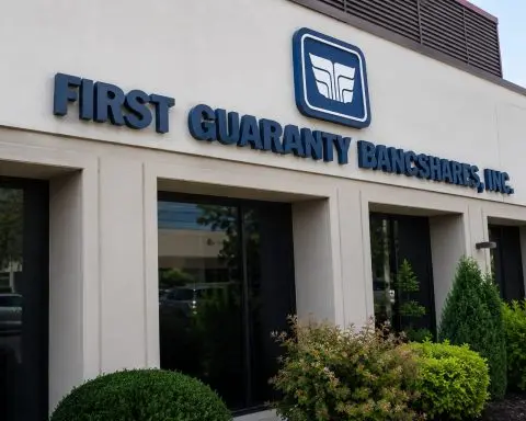 First Guaranty Drops 5%; Credit Cleanup in Focus for Traders