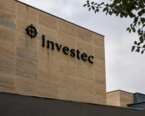 Investec slips as market tracks FY2027 spending plans
