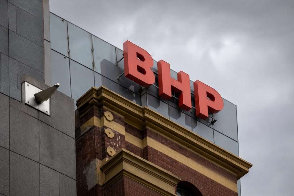 BHP trades close to year high, India steel hopes offset China drag