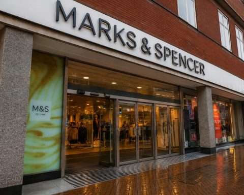 M&S stock down, trails FTSE ahead of Bank of England call