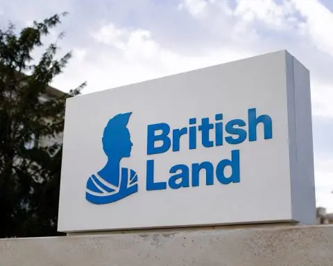 British Land weaker with BoE outlook muting rent growth news