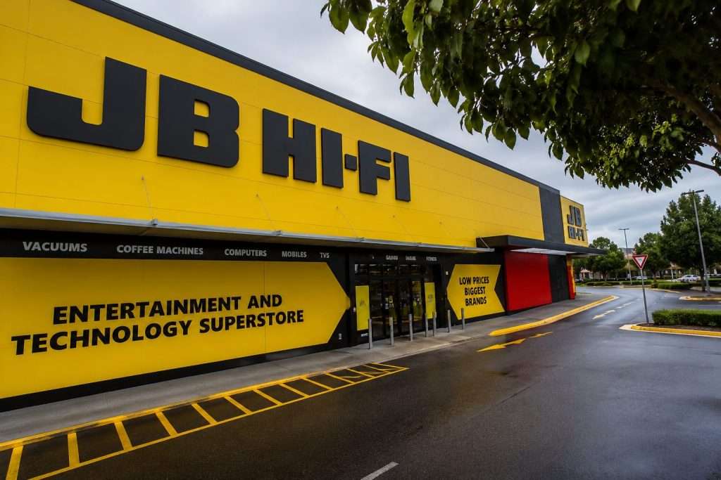 JB Hi-Fi up A$424 million as Q3 sales slow ahead of results