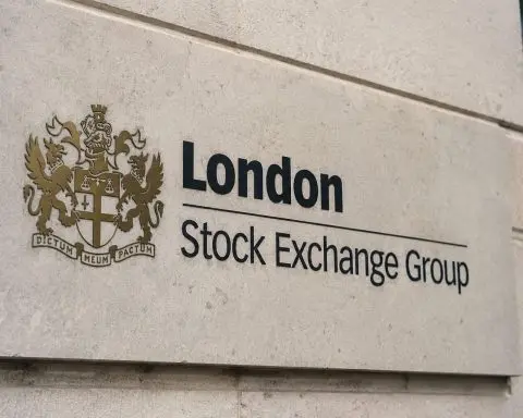 LSE slides as debate on AI risk halts rebound