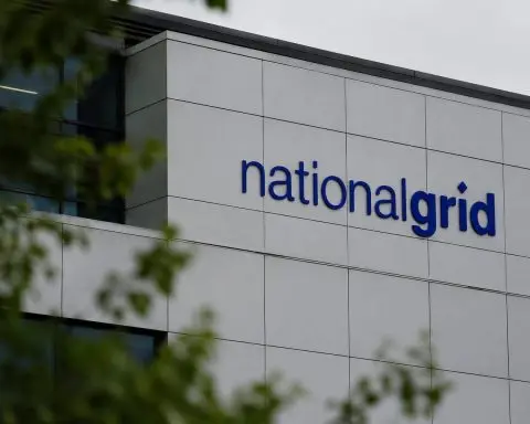 National Grid rises on grid-spend talk as heatwave draws attention