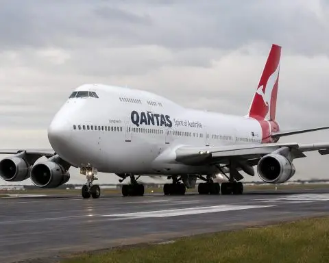 Qantas beats ASX 200 as route cuts shift focus to premium yields