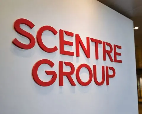 Scentre Group steady at A$3.82 with retail property deals on watch as ASX 200 opens lower