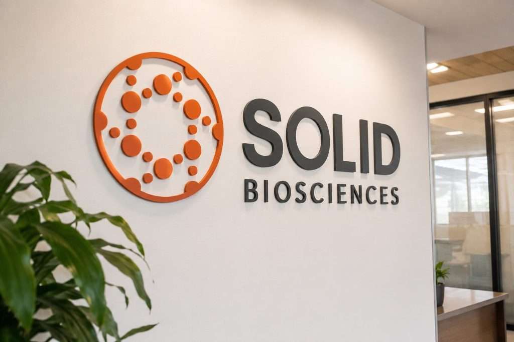 Solid Biosciences Rises as Investors Focus on Rare-Disease Pipeline