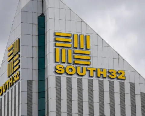 South32 (ASX:S32) shares drop 16%, focus on manganese rail contract