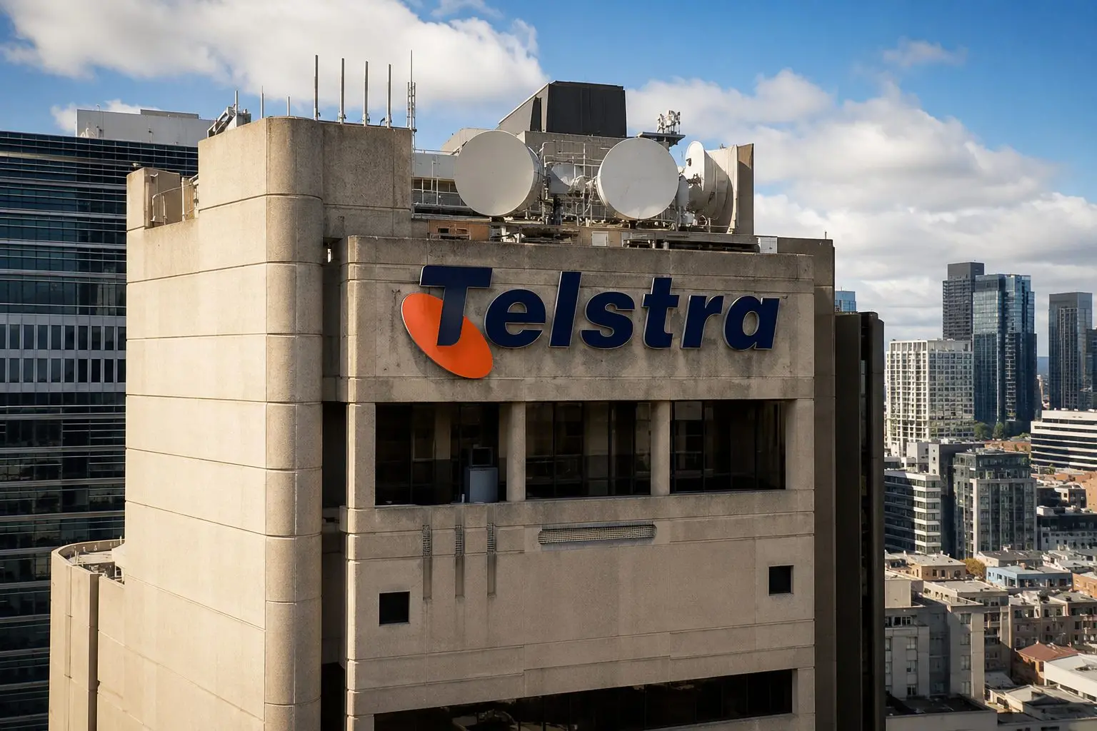 Telstra edges down to A$5.07, Citi begins coverage at Hold