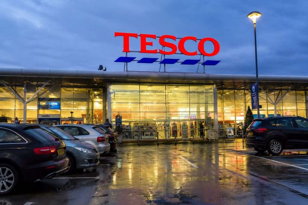 Tesco Down 2% as UK Sales Growth Slows
