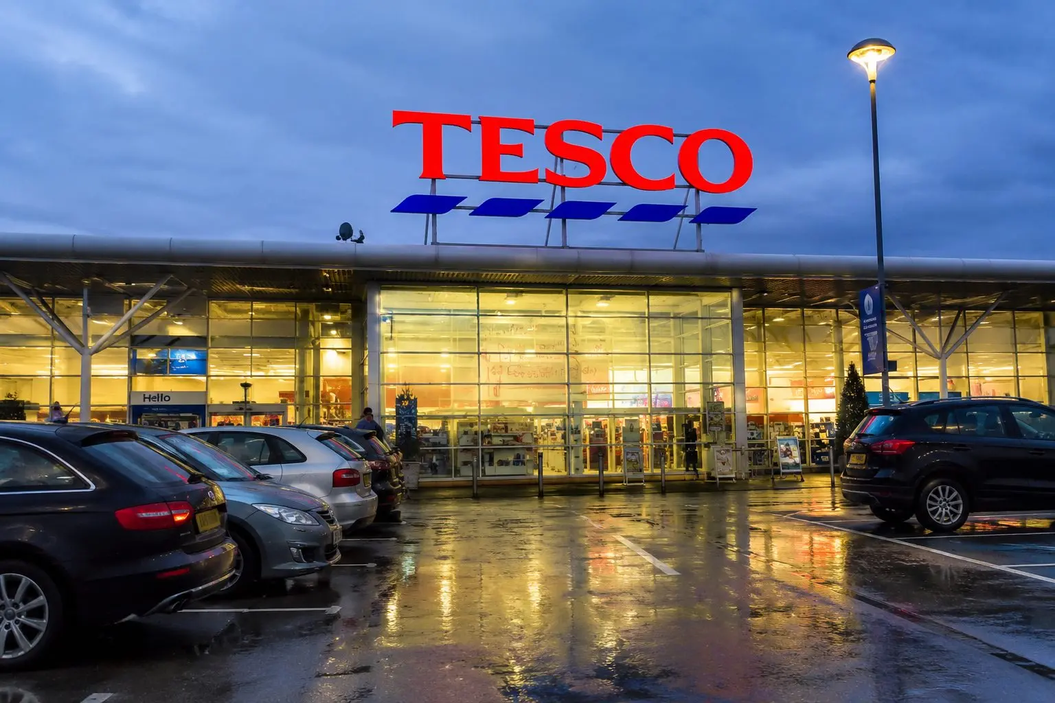 Tesco Down 2% as UK Sales Growth Slows