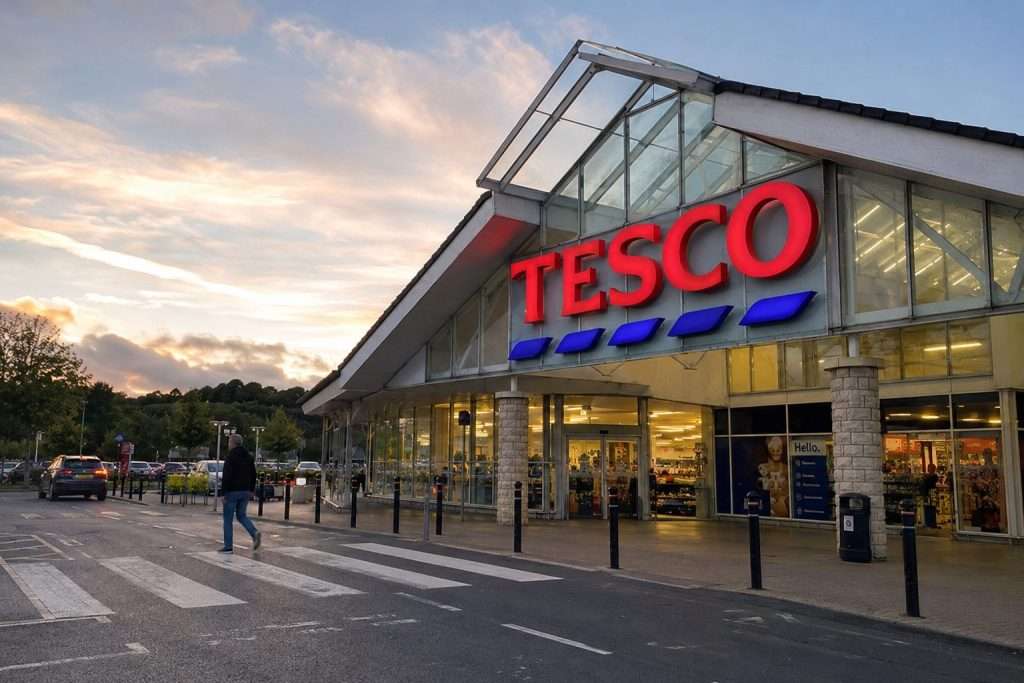 Tesco shares slide 6.8% this week after UK sales disappoint