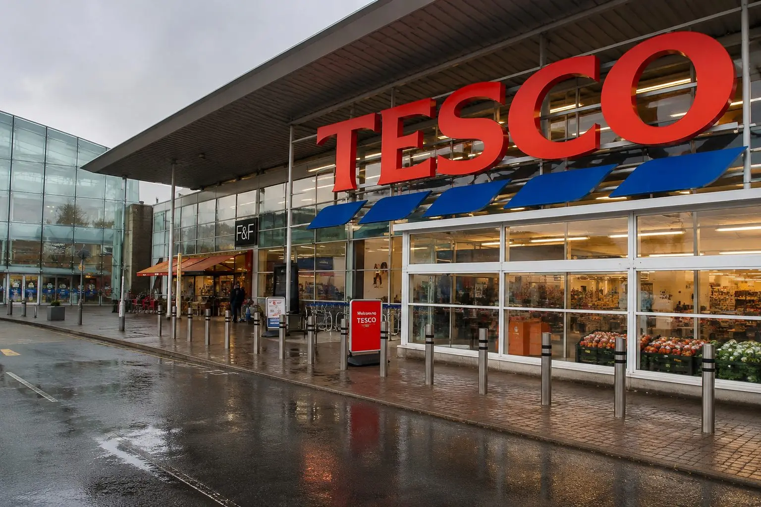 Tesco trades higher as repurchase hits 59% of target, grocery share cools