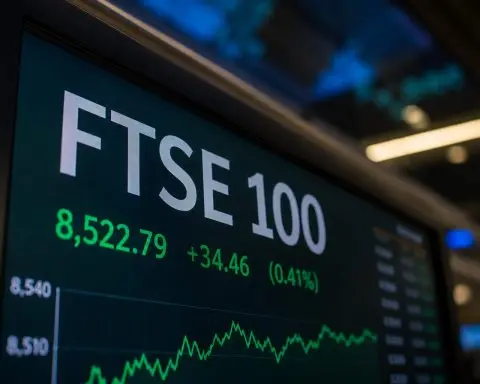 FTSE 100 outperforms mid-caps as oil slide puts attention on rates