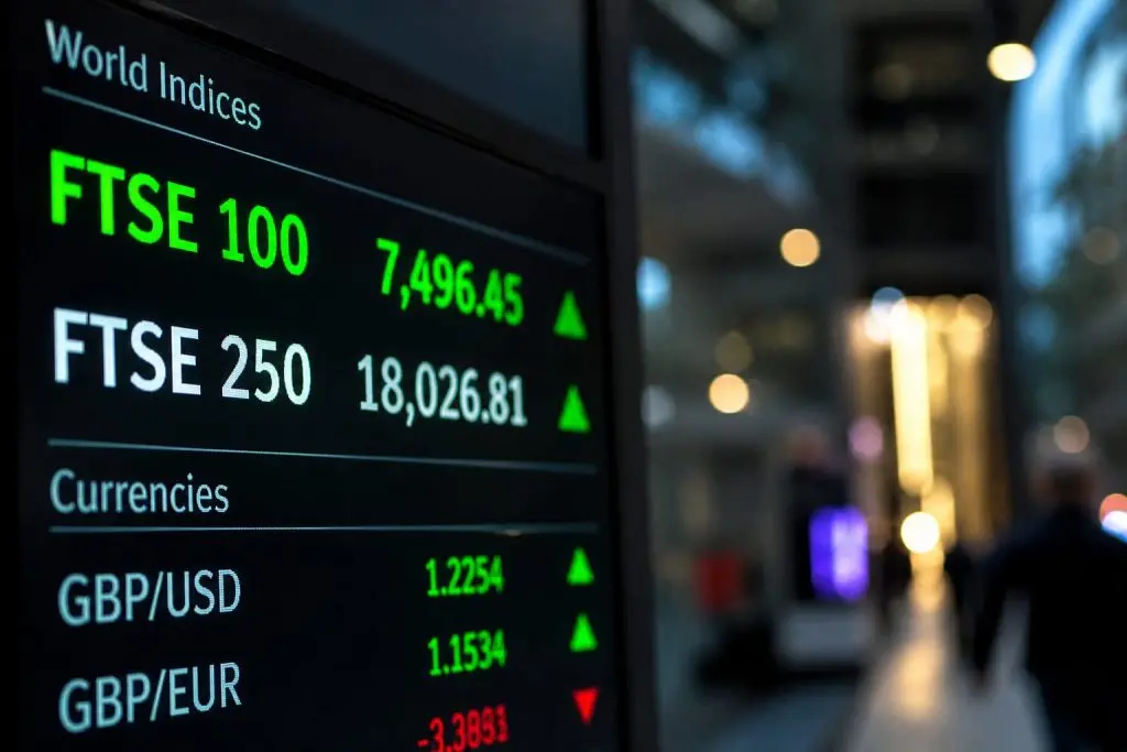 FTSE 250 lags FTSE 100 as housebuilders pressured by mortgage drop