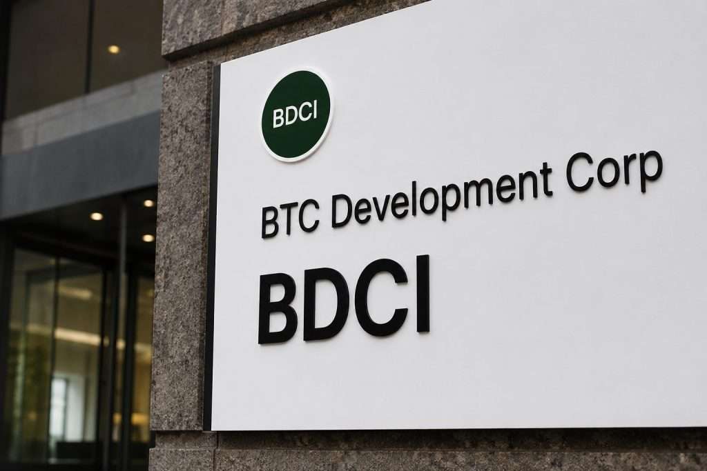 BTC Development Stock Little Changed While Bitcoin Sells Off