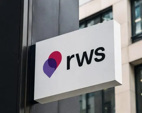 RWS Holdings (LON:RWS) jumps, AI revenue shift now valued below 0.45x sales