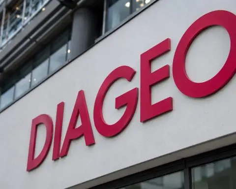 Diageo slips after 2026 outlook points to sluggish sales progress
