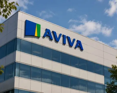 Aviva approaches June peak; Direct Line yield stays in view