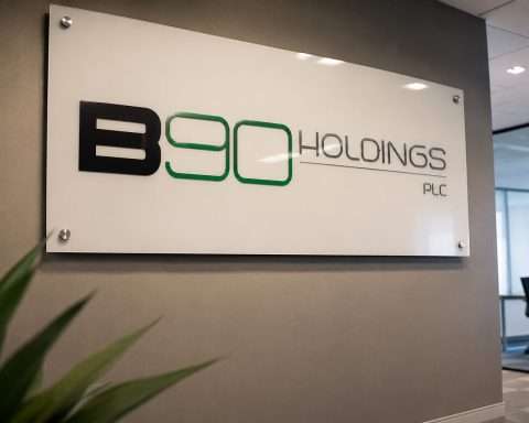 B90 Holdings (LON:B90) trades higher in London as wide spread lifts early move