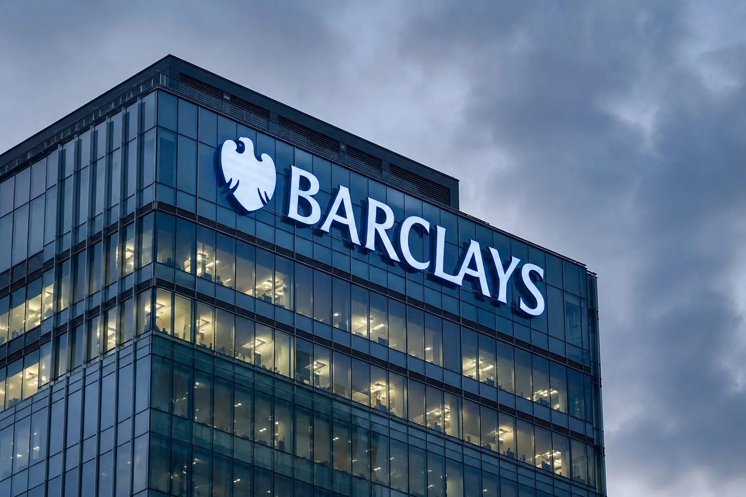 Barclays buyback math looks better with stock closing week near highs