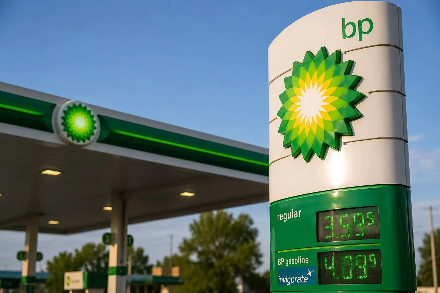 BP PLC stock trades higher in London but still lags March peak as oil curve shifts
