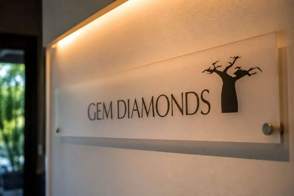 Gem Diamonds (LON:GEMD) falls on thin liquidity after Q1 Letšeng price jump